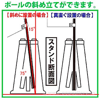 注水式スリムスタンド（石目調）