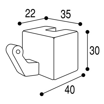 マグネットフック（小）