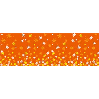 ビニール幕 オレンジスノー（25M巻）