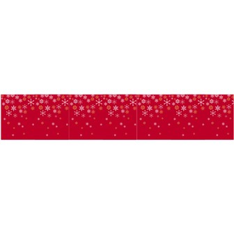 ビニール幕 冬のイメージ（結晶）（25M巻）