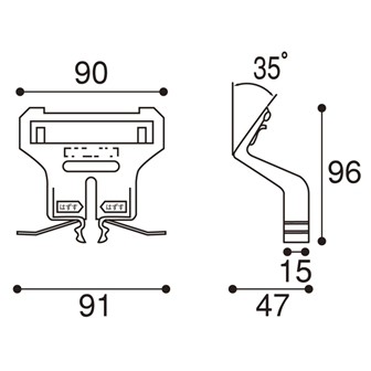 ベースキャッチャーF型