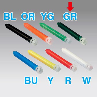 キットパス補充用 緑（2本袋入） GR(緑)