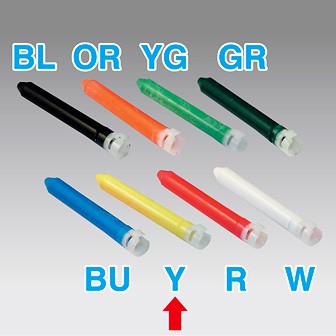 キットパス補充用 黄（2本袋入） Y(黄)