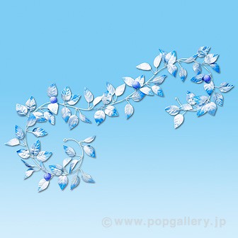 ウインターリーフローコストガーランド