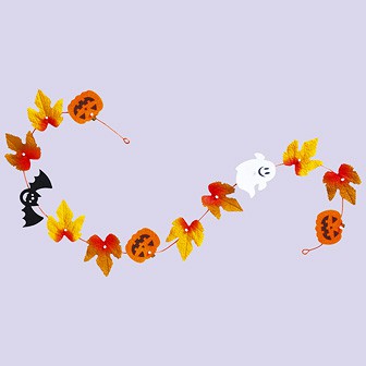 ハロウィンモチーフガーランド