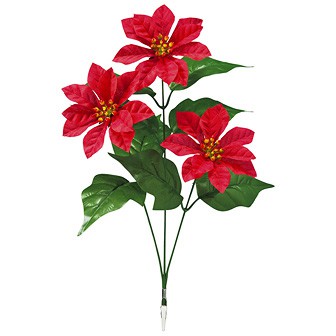 ポインセチアスプレー（クリップタイプ）