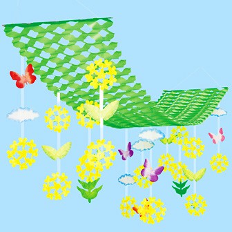 バリュー菜の花プリーツハンガー