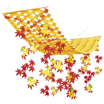 バリュートリプルもみじプリーツハンガー