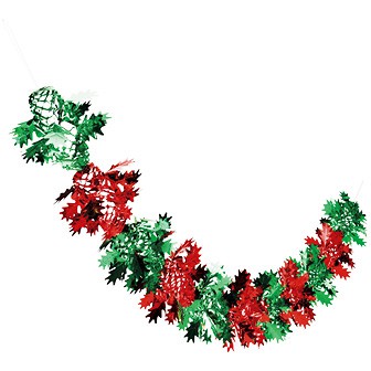 柊ネットガーランド（グリーン/レッド）