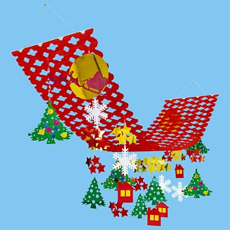 クリスマスナイトプリーツハンガー