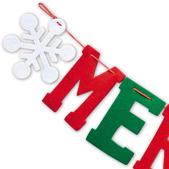 フェルトビッグMCサインガーランド