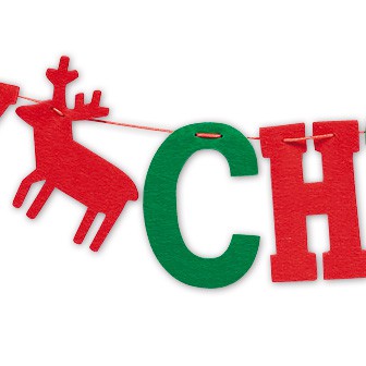 フェルトビッグMCサインガーランド