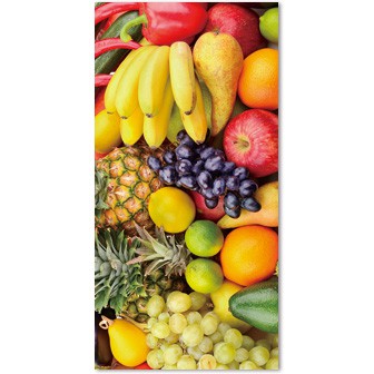 食材タペストリー（フルーツ）（防炎加工）