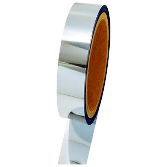メッキテープ（シルバー） W2．5cm×L50m巻 SI(シルバー)