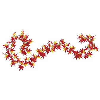 ニューもみじガーランド レッド/イエロー