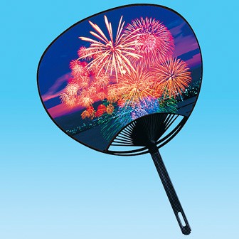 うちわ 花火B