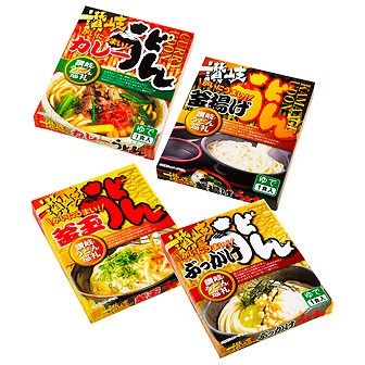 がいにうまい讃岐うどん（4種アソート）