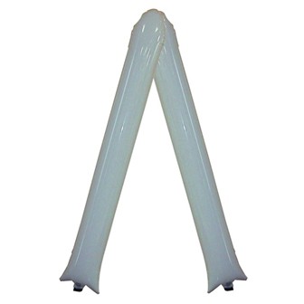 応援スティック（ホワイト） 2枚組 W(ホワイト)