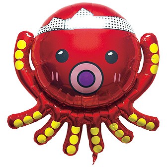 ポップバルーン タコ（お祭りはっちゃん）