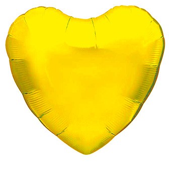 ハート型アイブレックスバルーン（ゴールド） GO(ゴールド)