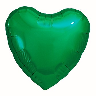 ハート型アイブレックスバルーン（グリーン） GR(グリーン)