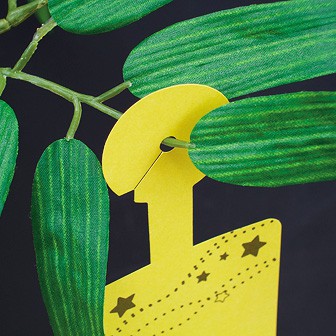 七夕 短冊 こより一体型