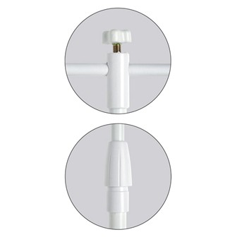 店内用伸縮式ポール