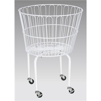 円形バスケットワゴン