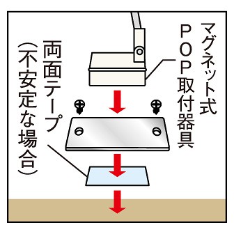マグネット用スチールプレート（10ヶ入）