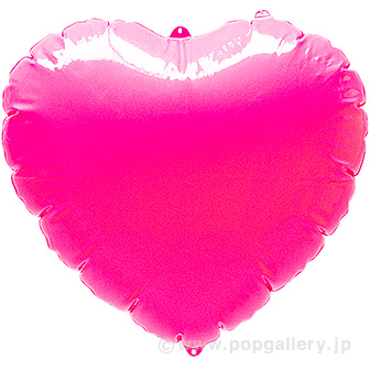ハート型ビニール風船 ピンク 無地 イベント用品 販促物 販促通販の Pop Gallery ポップギャラリー
