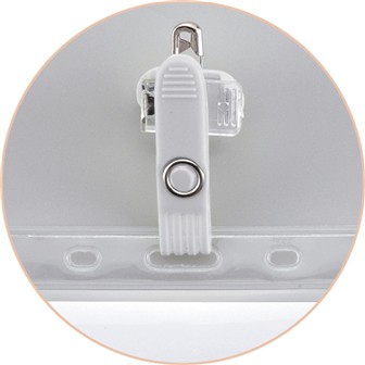 カラータッグ名札 横型（黒） BL(黒)