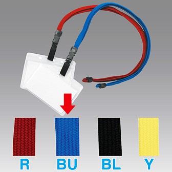 ジョイントストラップ名札（ブルー） BU(ブルー)