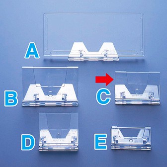 リクライニングカード立て C