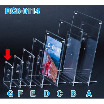 アクリルフレーム（クリア） 写真L判（B7）