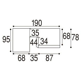 仕切板用スライドPOPケース