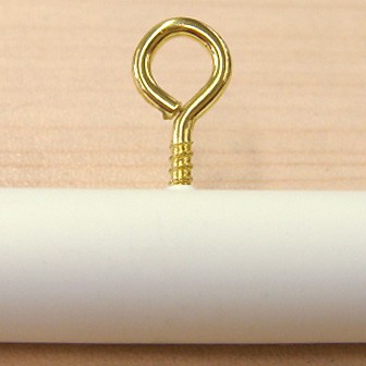 塩ビパイプハンガー（ヒートン2ケ付）