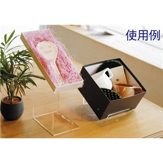 アクリル商品台 ロータイプ（大）ASL－2