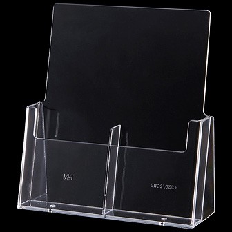 カタログホルダーC （A4三折・縦置2列用）