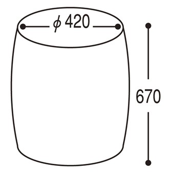 特大樽（白木）【樽本体】※フタは別売りです。 W(白木)