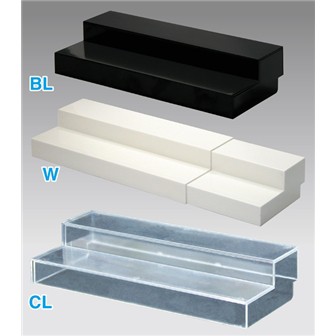 スライド式ひな段（2段） クリア CL(クリア)
