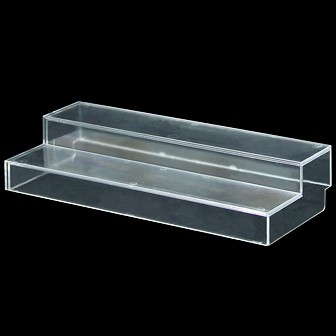 スライド式ひな段（2段） クリア