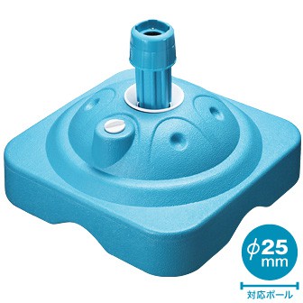 注水型ポールスタンド （10台セット）水色 （青)