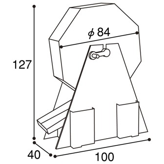 ［大型送料］特大ガラポン抽選器