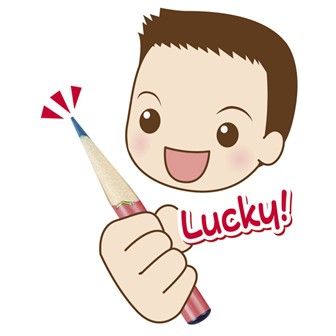 ニューラッキーペンシル（あお） B(あお)