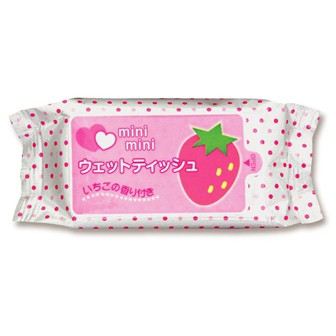 ミニミニウェット （いちごの香り）10枚入 A(いちごの香り)