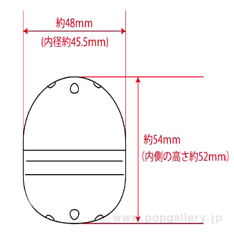 Ф48 空カプセル（100個入）