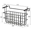 前出しワイヤーバスケット（スリム）W300mm