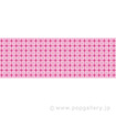ビニール幕 ピンク チェック