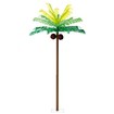 グリーンヤシ立木セット (高さ：220cm）