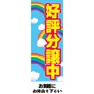のぼり(大) 好評分譲中(虹)